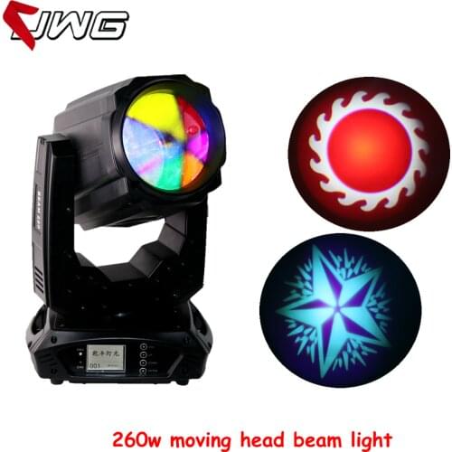 Free Shipping 2018 New High Brightness 260w Beam Spot Moving Head Light Stage Show Disco Bar DJ Lighting Equipments