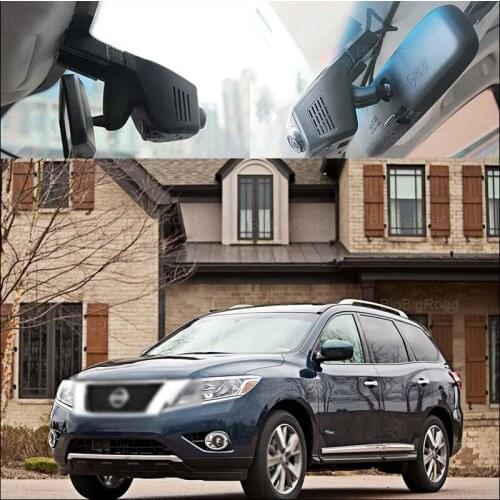 BigBigRoad For nissan Pathfinder Rogue note Xterra geniss patrol NV3500 Car Wifi DVR Video Recorder Dash Camera
