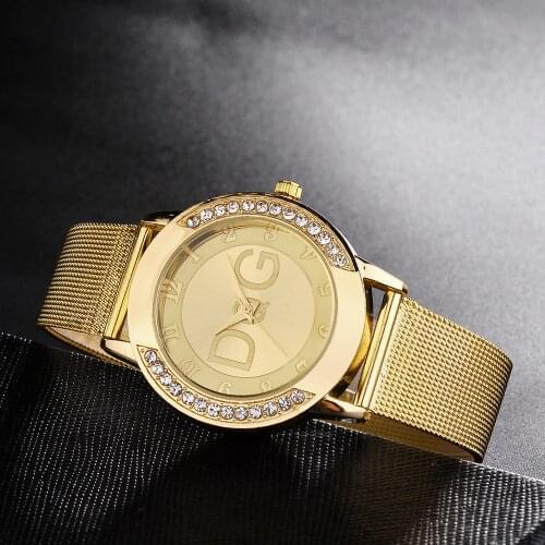 Gold Watch Women Ladies Scrub Belt Zegarek Damski Watches Surface Star Moon Korean Fashion Casual Women Wristwatch Reloj Mujer