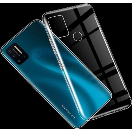 Transparent Phone Case For Umidigi A7 Pro Case Silicone Ultra Clear Soft Black TPU Case Back Cover For Umidigi A7 Pro Celular