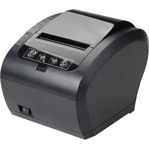 Receipt Printer High Printing Speed Auto Cutter Desktop 80mm POS Thermal Printer