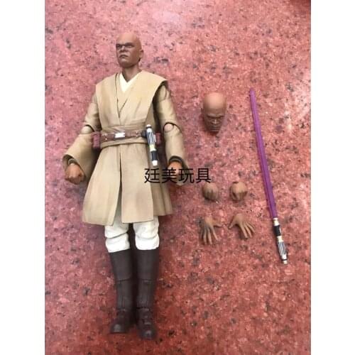 Banda SHF STAR WARS Mace Windu anime action & toy figures model toys for children