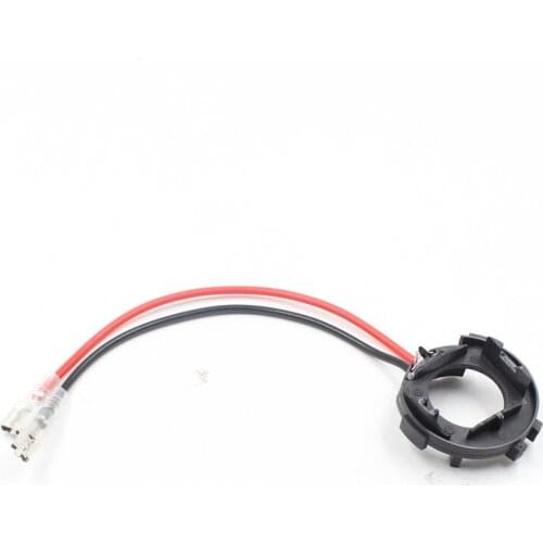 FSYLX 6pcs h7 led bulb clip retainer adapter holder for golf 7 led headlight car h7 led headlamp holder socket for golf 7