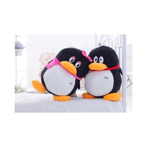 13-30cm 2pcs/pair Lover Penguin Stuffed Plush Toy Doll Animal Cartoon Cute Birthday Gift QQ Good Quality Present Kawaii
