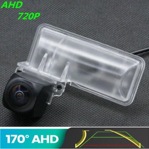AHD 720P Trajectory Fisheye Car Rear View Camera For Subaru Outback 2015-2018 Forester SJ 2014-2018 Reverse Vehicle Camera