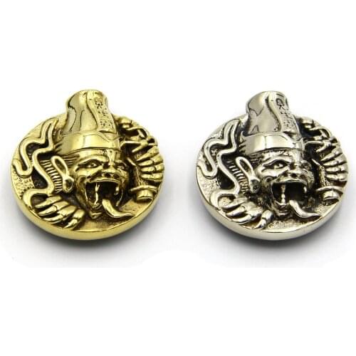 God of wealth Leather Conchos East Religious Rich in life Concho For Leather Craft Decoration