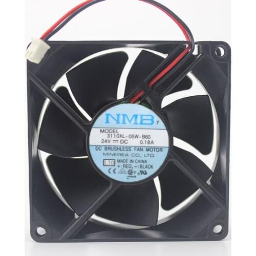 Original 3110KL-05W-B60 8025 8cm 24V 0.18A ultra-durable inverter fan