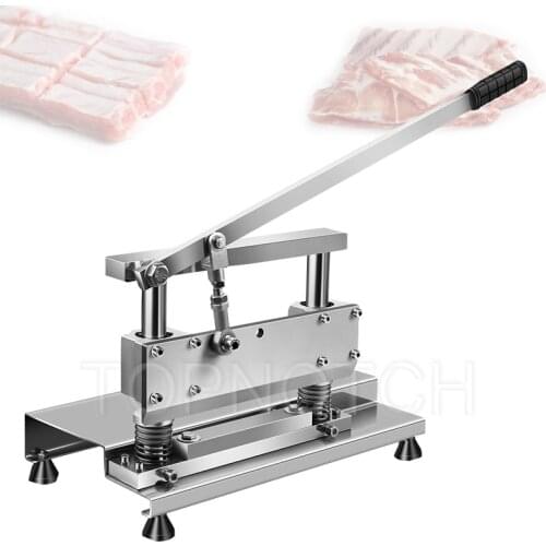 Manual Meat Cutter Bone Cutting Saw Bone Saw Machine Thickening Stainless Steel Rib Cutting Machine Bone Sawing Machine
