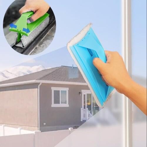 Brush For Cleaning Windows Wipe Glass Groove Cleaning Brush Washing Windows Sill Gap Track Brush Cleaning Tools