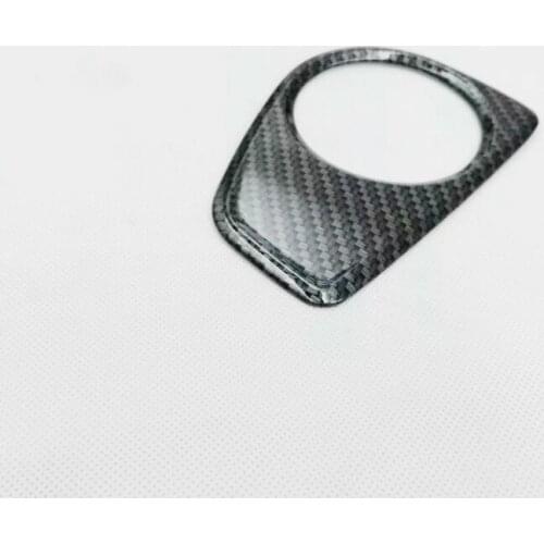 ABS Carbon Fiber Style Car Headlamps Adjustment Switch Fit For Golf 7 MK7 2014 2015 Accessories Car Sticker Styling