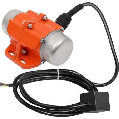 JFBL Hot 30W Vibration Motor Aluminum Alloy Concrete Vibrator Single Phase 3600RPM Adjustable Speed AC 110V Small Pure Copper
