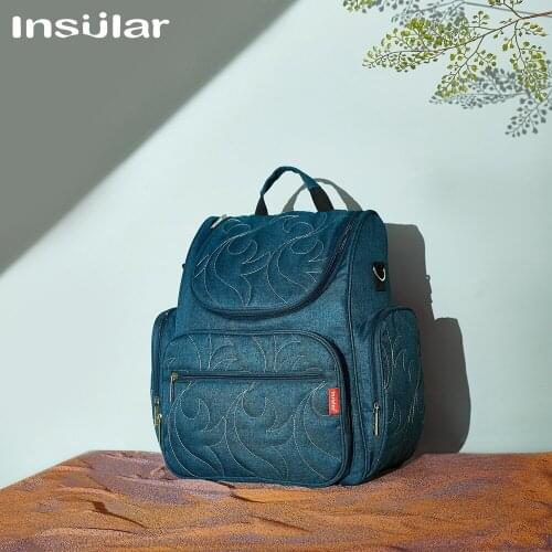 Fashion Mommy Maternity Nappy Baby Care Bag Waterproof Travel Diaper Bag Backpack for Mom Baby Stroller Nursing Bag