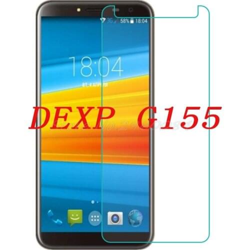 Smartphone Tempered Glass for DEXP G155 9H Protective Film Screen Protector cover phone