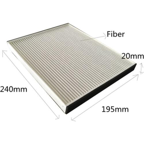 Free Shipment 97133-2H001 Factory Outlet CU24013 Cotton Fiber Car Cabin Air Filter WIX24484 for HYUNDAI 240*195*20mm CU2331