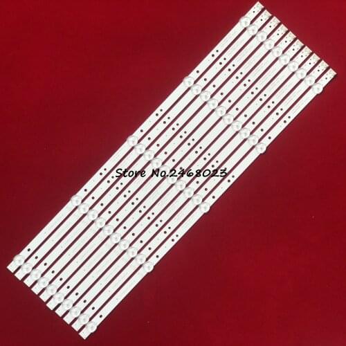 LED Backlight strip 5 Lamp For Skyworth 58"TV 58G2A 58G3 58K5D JL.D58051330-202AS-M V580DJ4-MD1 APT-LB17038-58G3-1.2