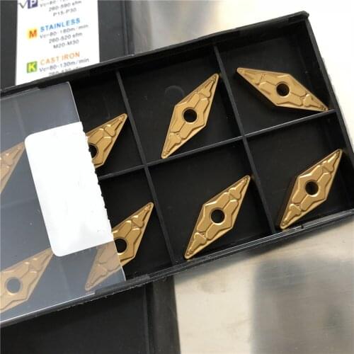 10pcs VNMG160408-TM LF9011 WNMG432 for Steel stainless steel cast iron