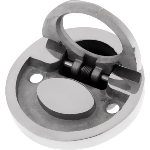 2 Inch Boat Flush Pull Lift Ring Handle Hatch Locker Cabinet Drawer Lifting Handle Pull Ring Flush Mount Boat Accessories Marine