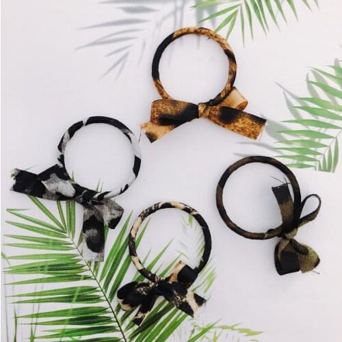 2 pieces / lot round bow decorative hairpinWax Cordwomen jewelrybraceletjewelry makingCordhand madeOther