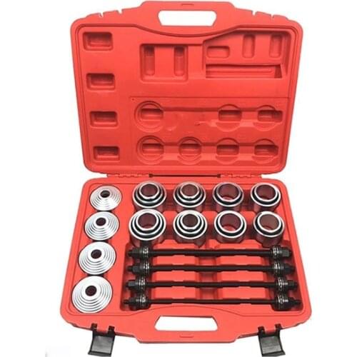 28pcs Master Press and Puller Sleeve Kit Bearings Bushes Seals Removal Tool car repair tool