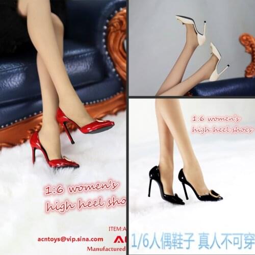 ACNTOYS 1/6 ACN004 OL Womens High Heels Shoes Model Elegant for 12" Female Action Figure Body