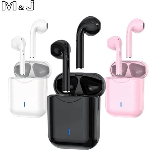 M&J Air i9s Pro TWS Bluetooth Headsets Wireless Earbud Gaming Mini Half in Ear Charging Case With Microphone For Sport Game Play