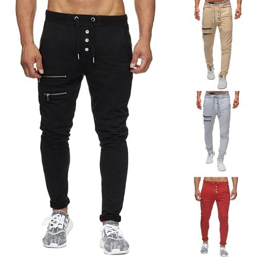 COLDKER male clothing mens casual pants streetwear man trousers cargo cloth sweat pants casual cloth male