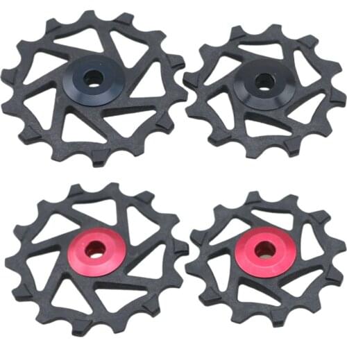 1 Pair 12T+14T Ceramic Rear Derailleur Pulley For XTR XX1 X01 Bike Upgrade Replace Parts