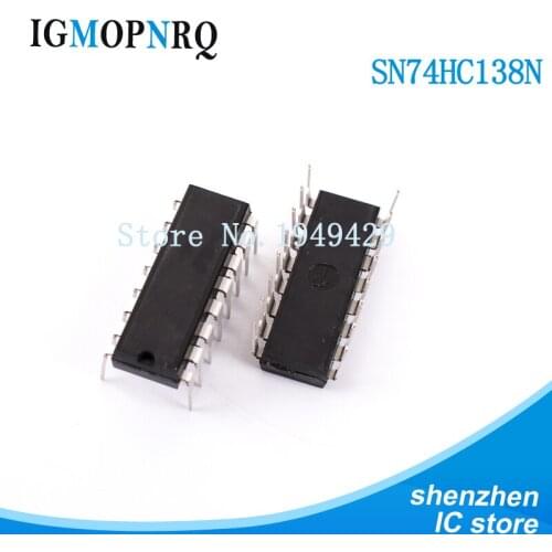10PCS SN74HC138N DIP 74HC138N 74HC138 DIP-16 SN74HC139N SN74HC147N SN74HC148N SN74HC173N SN74HC174N 74HC139 74HC148 74HC174