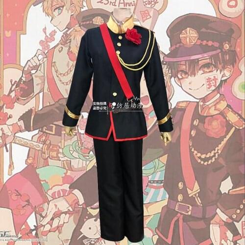 Anime Toilet-Bound Jibaku Shounen Hanako Kun Yugi Amane Cosplay Costume Adult Fancy Suit Halloween Carnival Uniform Custom Made