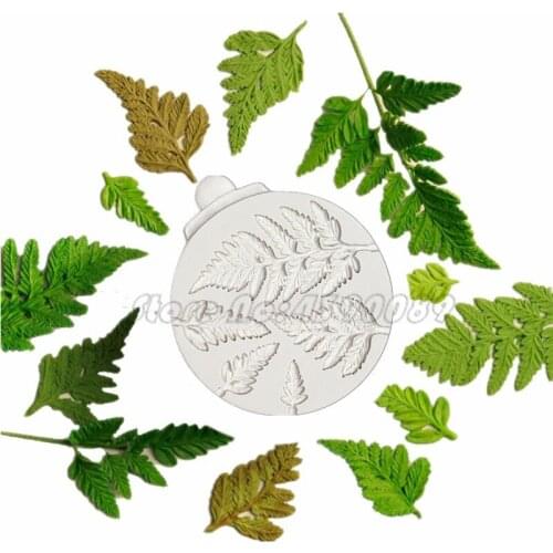 Mimosa Leaves fondant mold cake decorating tools Leaf Shape chocolate mold silicone cake mold baking mold
