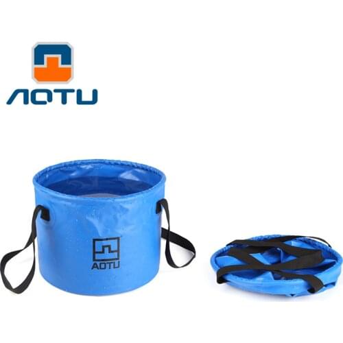 NEW 2021 Outdoor Camping barbecue Hiking multi-function folding bucket bucket car motor fishing lavatory bucket 12L