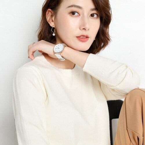 MRMT 2021 Brand New Korean Version Sweater Woman Bottoms Women Thin Long-Sleeved 100-Neck Fashion Wool Sweater Woman Sweaters