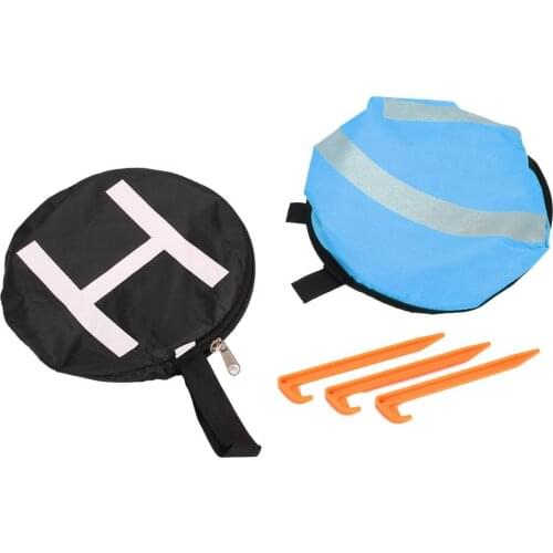 55cm Fast-fold Landing Pad Universal FPV Drone Parking Apron Foldable Pad For DJI Spark Mavic Pro FPV Racing Drone Accessory