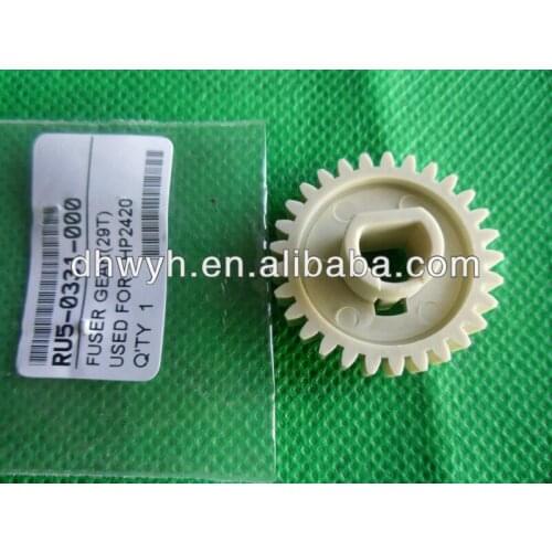 RU5-0331-000 Lower Roller Gear 29T For HP Laser jet 1320 1160 2420 2015 8000 5Si Laser Printer Spare Parts Fuser Gears