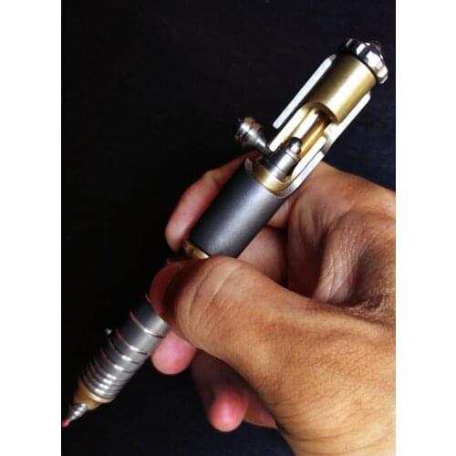 Tactical Pen Attack Pen Titanium Alloy Self-defense Broken Window Self-defense Writting Pen