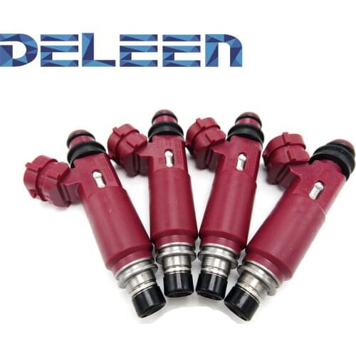 Deleen Fit Mazda Miata 1999-2000 1.8L-L4 4x Fuel Injector Nozzle 195500-3310 Car Accessories