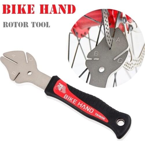 BIKE Hand MTB Road Bike Disc Brake Rotor Flattening Tool Brake Disc Adjuster Bike Correction Tools