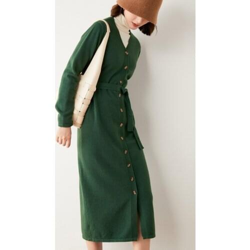 2021 Long Cardigans for woman summer sweaters knitted jumper High Quality Female knitwear V-neck cool comfortable