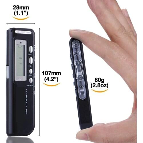 003 Brand New Voice Activate Record 8GB Support Telephone Recording Digital Voice Recorder Dictaphone Pen