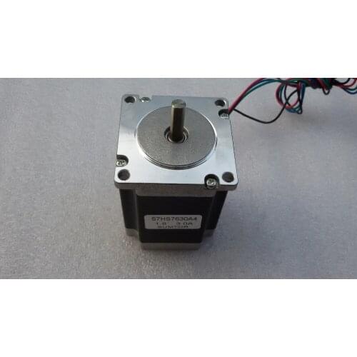 4-lead 1.8 NEMA 23 Stepper Motor 180N. Cm 250oz-in Body Length 76 mm CE ROHS CNC Stepper Motor