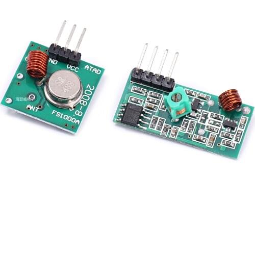 433M Super Regeneration Module Wireless Transmitter Module Burglar Alarm Transmitter Receiver 433 Frequency