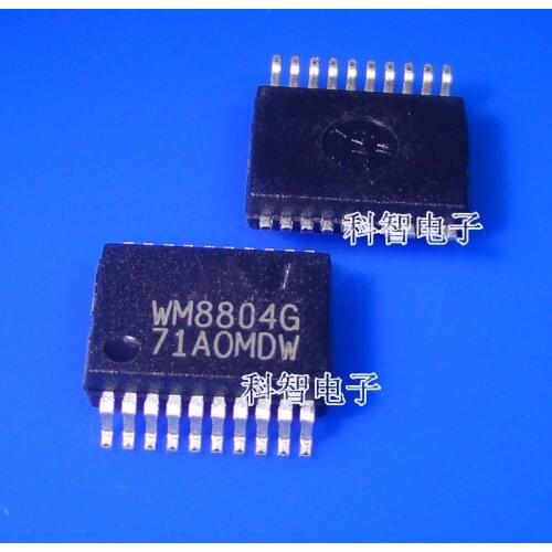 Free shipping 10pcs/lot WM8804GEDS/RV WM8804GEDS WM8804G WM8804 SSOP20 IC best quality