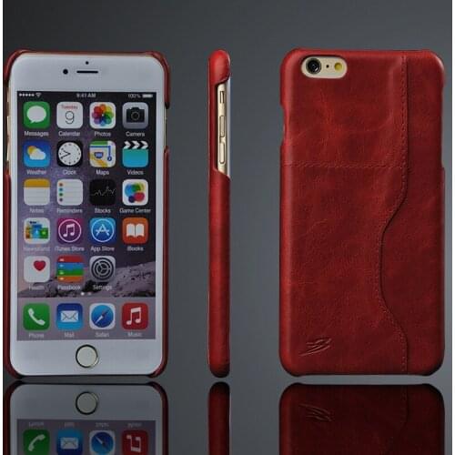 Functional Genuine Leather Card Holder Back Cover For iPhone 7 Plus 7 Luxury Wallet Card Slots Back Capa For iPhone 6 6s Plus 6s