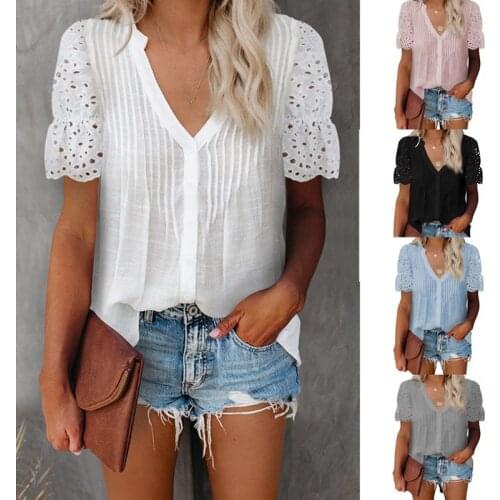 HONGHANYUAN Short Sleeve Women's T-Shirts