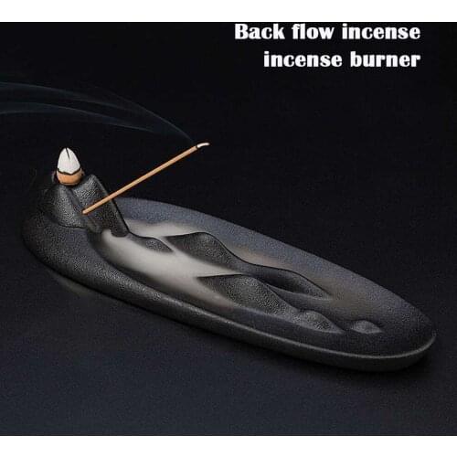 Ceramics Back flow incense burner home decoration Zen tower incense stick incense landscape incense burner gift incense