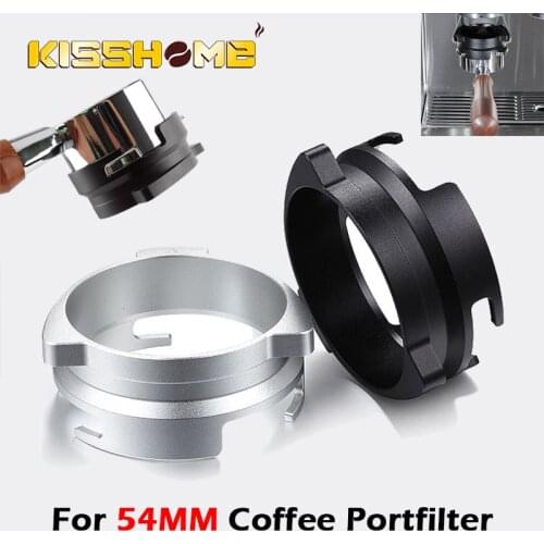 Coffee Dosing Ring 54mm Rotatable Aluminum Powder Brewing Receiver Tool For Breville 8 Series 870/878/880 Coffee Portafilter