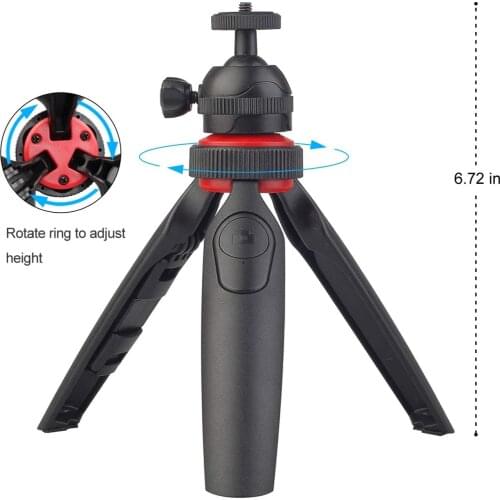 LENSGO Camera/Gopro/Smartphone Tabletop Tripod , The Mini Lightweight Tripod with Wireless Bluetooth Shutter