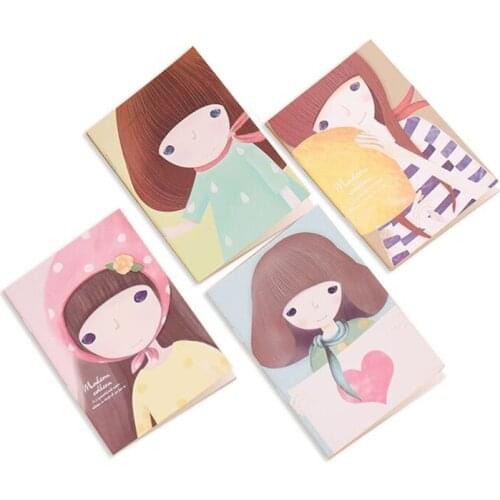 1pcs Random 20 Sheets Korea Style Mini Notepad Cute Cartoon Animal Series Notebook For Kids Gift Fashion Office School Supplies