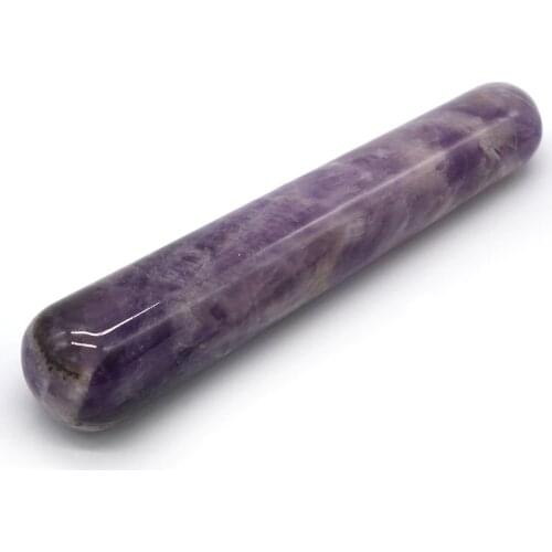 Jade Yoni Wand Natural Amethyst Jade Wand Healthcare Vaginal Muscle Stone Body Massage Tool