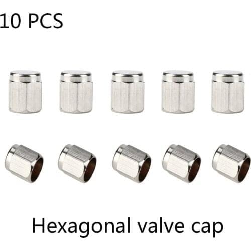 2017 NEW Hexagonal Auto Car Bike Motorcycle Truck wheel Tire Valve Stem Caps car-styling universal